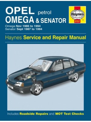 OPEL OMEGA SENATOR 1986-94 PETROL HAYNES SERVICE AND REPAIR MANUAL