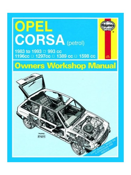 OPEL CORSA PETROL 1983-93 - OWNERS WORKSHOP MANUAL