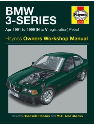 BMW 3-SERIES E36 4 & 6 CYL 1991-99 - OWNERS WORKSHOP MANUAL