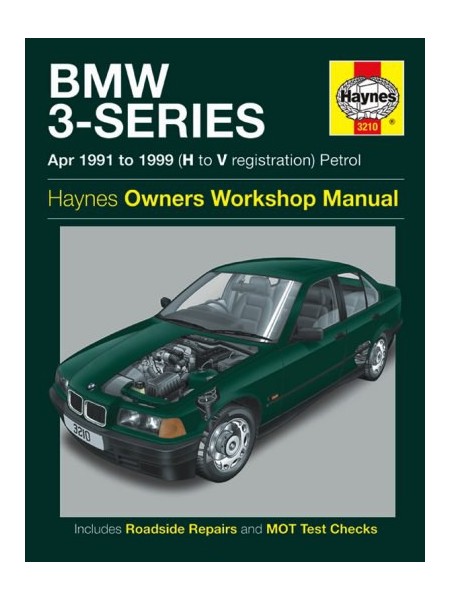 BMW 3-SERIES E36 4 & 6 CYL 1991-99 - OWNERS WORKSHOP MANUAL