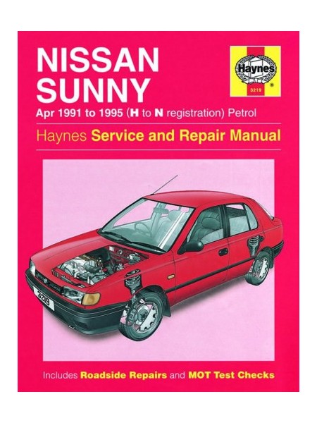 NISSAN SUNNY PETROL 1991-95 - OWNERS WORKSHOP MANUAL