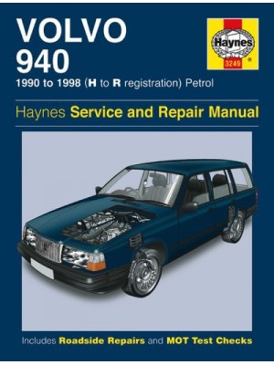 VOLVO 940 PETROL 1990-98 - OWNERS WORKSHOP MANUAL