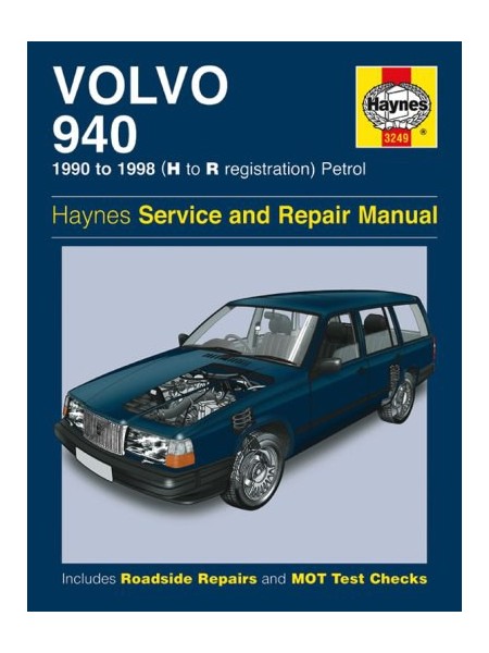 VOLVO 940 PETROL 1990-98 - OWNERS WORKSHOP MANUAL