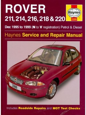 ROVER 211...220 1995-99 PETROL & DIESEL HAYNES SERV AND REPAIR MANUAL