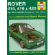 ROVER 414 416 420 95-98 PETROL & DIESEL HAYNES SERV AND REPAIR MANUAL