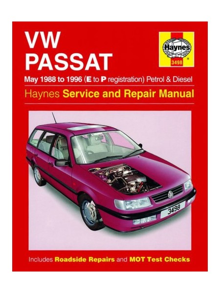 VW PASSAT 4 CYL PETROL & DIESEL 1988-96 - OWNERS WORKSHOP MANUAL