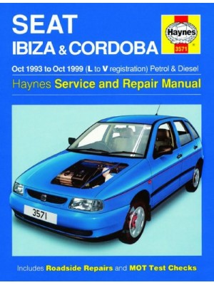 SEAT IBIZA & CORDOBA PETROL & DIESEL 1993-99 - OWNERS WORKSHOP MANUAL