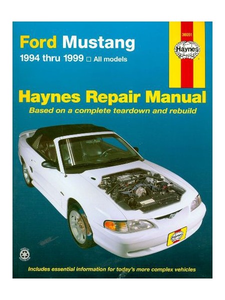 FORD MUSTANG 1994-99 HAYNES REPAIR MANUAL