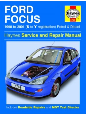 FORD FOCUS PETROL & DIESEL 1998-01 - OWNERS WORKSHOP MANUAL