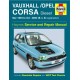 OPEL / VAUXHALL CORSA DIESEL 1993-2000 - OWNERS WORKSHOP MANUAL