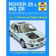 ROVER 25 & MG ZR PETROL & DIESEL 1999-04 - HAYNES OWNERS WORSHOP ...
