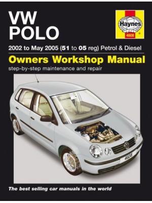 VW POLO PETROL & DIESEL 2002-05 - OWNERS WORKSHOP MANUAL