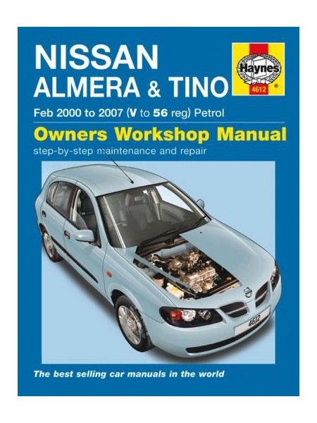 NISSAN ALMERA & TINO PETROL 2000-07 - OWNERS WORKSHOP MANUAL