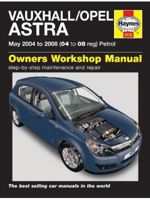 OPEL / VAUXHALL ASTRA 2004-08 - OWNERS WORKSHOP MANUAL