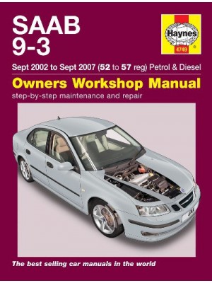 SAAB 9-3 PETROL & DIESEL 2002-06 - OWNERS WORKSHOP MANUAL