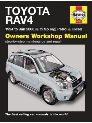 TOYOTA RAV4 1994-05 PETROL & DIESEL - OWNERS WORKSHOP MANUAL