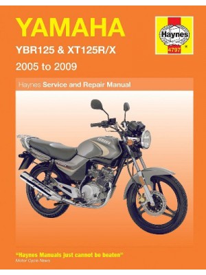 YAMAHA YBR125 & XT125R/X 2005-09 - OWNERS WORKSHOP MANUAL