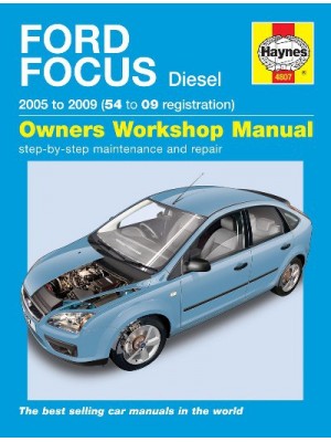 FORD FOCUS DIESEL 2005-09 - OWNERS WORKSHOP MANUAL