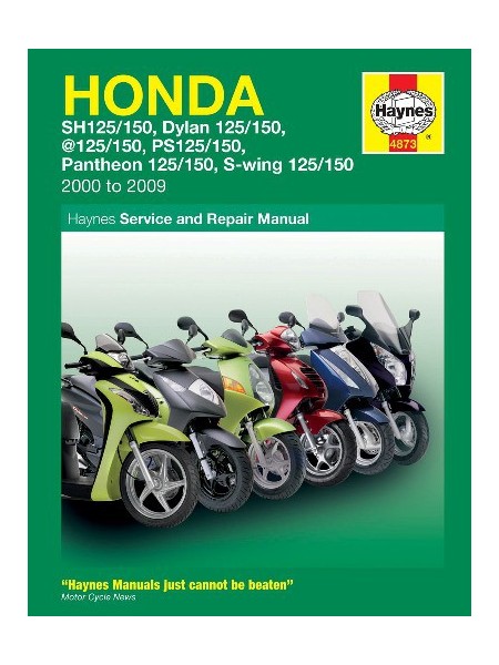 HONDA 125 SCOOTERS (SH, SES, NES, PES & FES 125) 2000-09 - REPAIR & .