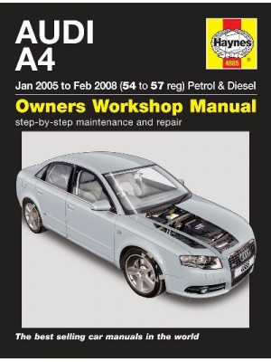 AUDI A4 PETROL & DIESEL 01/2005-02/2008 - OWNERS WORKSHOP MANUAL