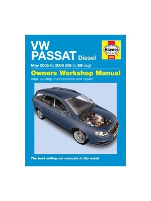 VW PASSAT DIESEL 2005-09 - OWNERS WORKSHOP MANUAL