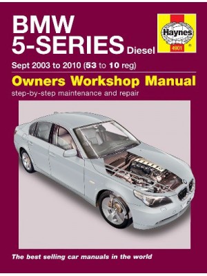BMW 5 SERIES DIESEL (03-10) E60/61 - OWNERS WORKSHOP MANUAL