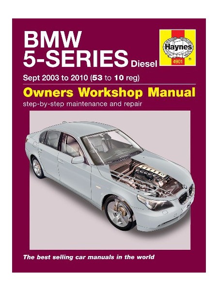 BMW 5 SERIES DIESEL (03-10) E60/61 - OWNERS WORKSHOP MANUAL