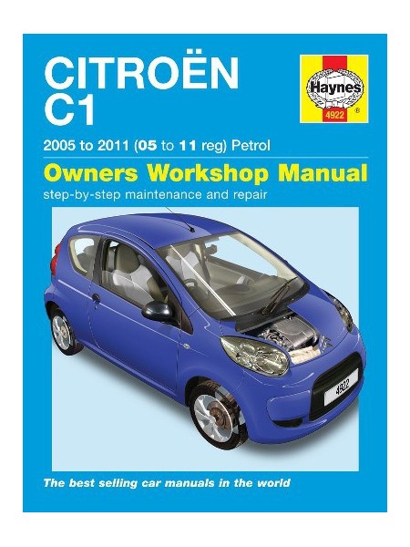 CITROEN C1  PETROL 2005-2011 - OWNERS WORKSHOP MANUAL