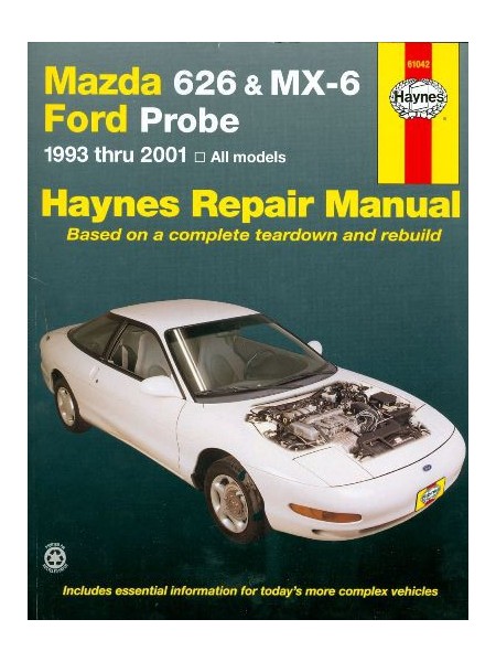 MAZDA 626 & MX-6 - FORD PROBE 93-2001 HAYNES REPAIR MANUAL