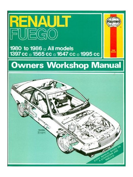 RENAULT FUEGO ALL MODELS 1980 1986 OWNERS WORKSHOP MANUAL
