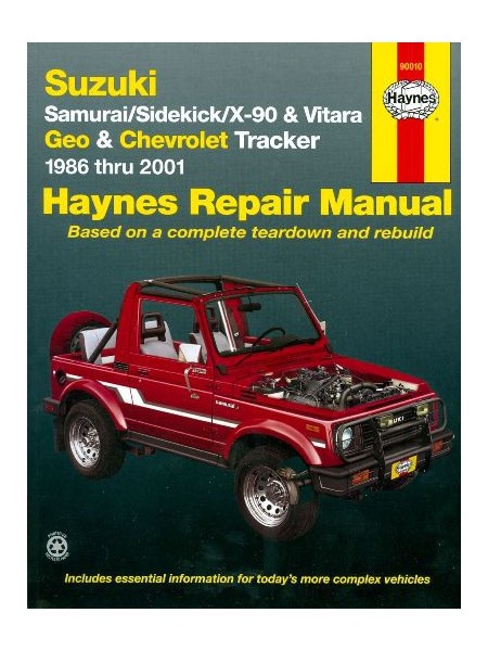 SUZUKI SAMURAI 86-2001 HAYNES REPAIR MANUAL
