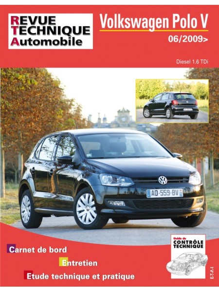 RTAB746 VOLKSWAGEN POLO 1.6 TDI 75 & 90 CH DEPUIS 06/2009