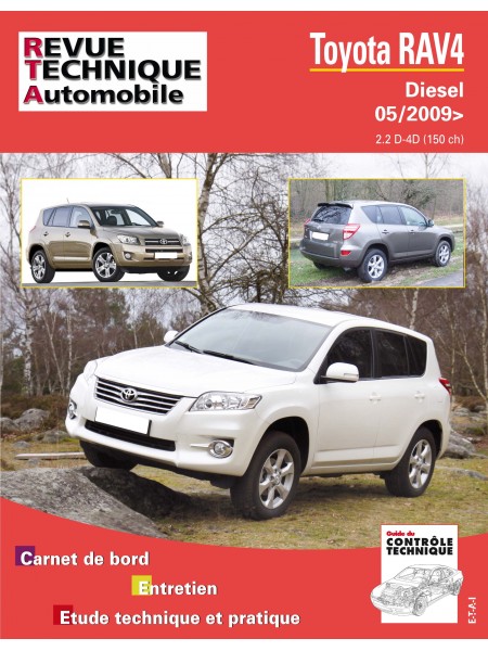 RTAB751 TOYOTA RAV4 DIESEL 2.2 D-4D 150 ch A PARTIR DE 05/2009