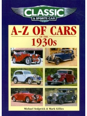 A-Z OF CARS OF THE 1930S
