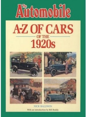 A-Z OF CARS OF THE 1920s