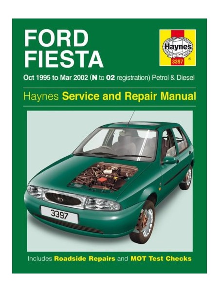 FORD FIESTA PETROL & DIESEL 1995-02 - OWNERS WORKSHOP MANUAL