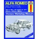 ALFA ROMEO ALFETTA 1973-87 - OWNERS WORKSHOP MANUAL