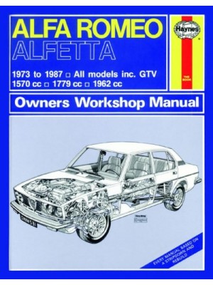 ALFA ROMEO ALFETTA 1973-87 - OWNERS WORKSHOP MANUAL