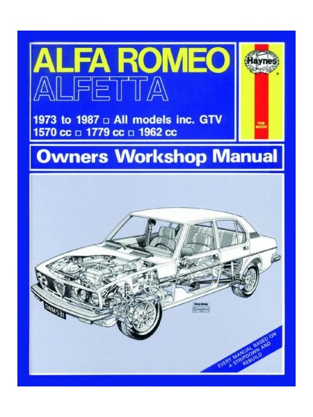ALFA ROMEO ALFETTA 1973-87 - OWNERS WORKSHOP MANUAL