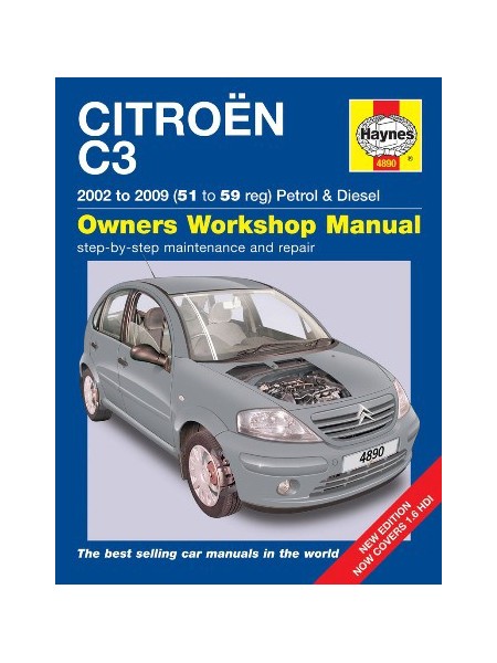 CITROEN C3 2002-2009 PETROL & DIESEL - OWNERS WORKSHOP MANUAL
