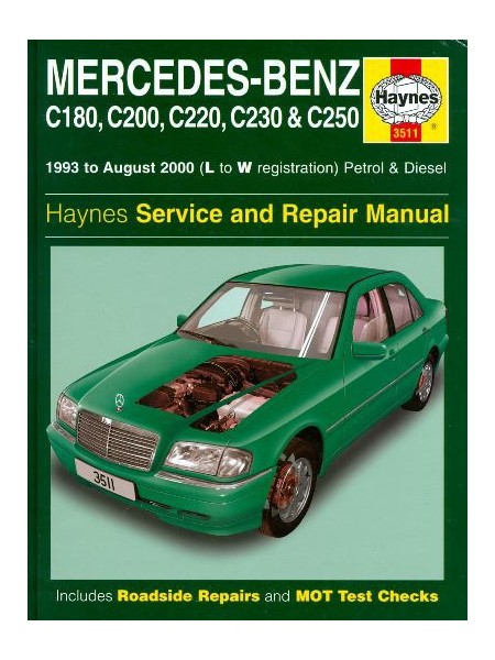 MERCEDES C CLASS PETROL & DIESEL 93-2000 HAYNES SERVICE AND REPAIR ..