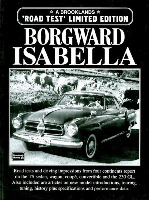 BORGWARD ISABELLA - ROAD TEST BOOK