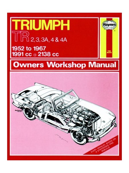 TRIUMPH TR2 3 3A 4 4A 1952-67 - OWNER WORKSHOP MANUAL
