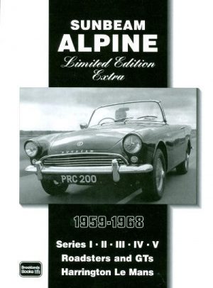 SUNBEAM ALPINE 1959-1968 LIMITED EDITION EXTRA