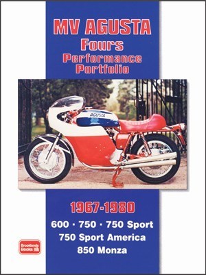 MV AGUSTA FOURS PERFORMANCE PORTFOLIO 1967/80