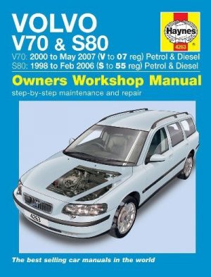 VOLVO V70/S80 PETROL & DIESEL 1998-07 - OWNERS WORKSHOP MANUAL