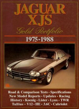 JAGUAR XJS GOLD PORTFOLIO 1975-1988