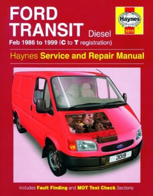 FORD TRANSIT DIESEL 1986-99 - OWNERS WORKSHOP MANUAL