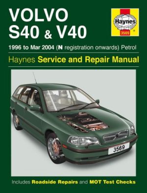 VOLVO S40 & V40 PETROL 1996-99 - OWNERS WORKSHOP MANUAL