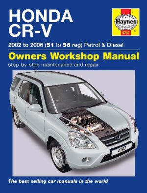 HONDA CR-V PETROL & DIESEL 2002-06 - OWNERS WORKSHOP MANUAL